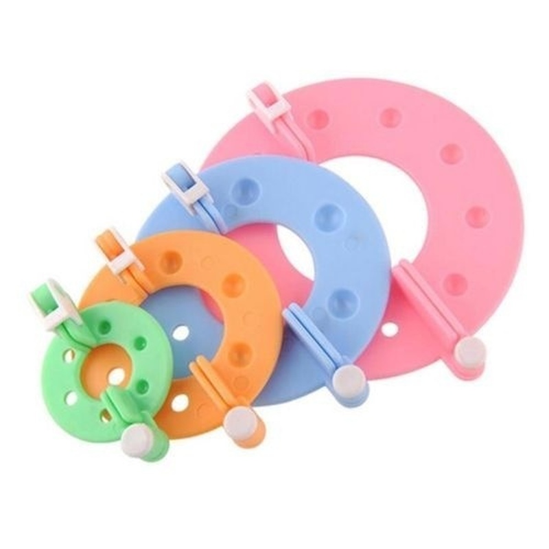 8PCS 4 Sizes Fluff Ball Weaver - Pom Pom Maker Tool review and price
