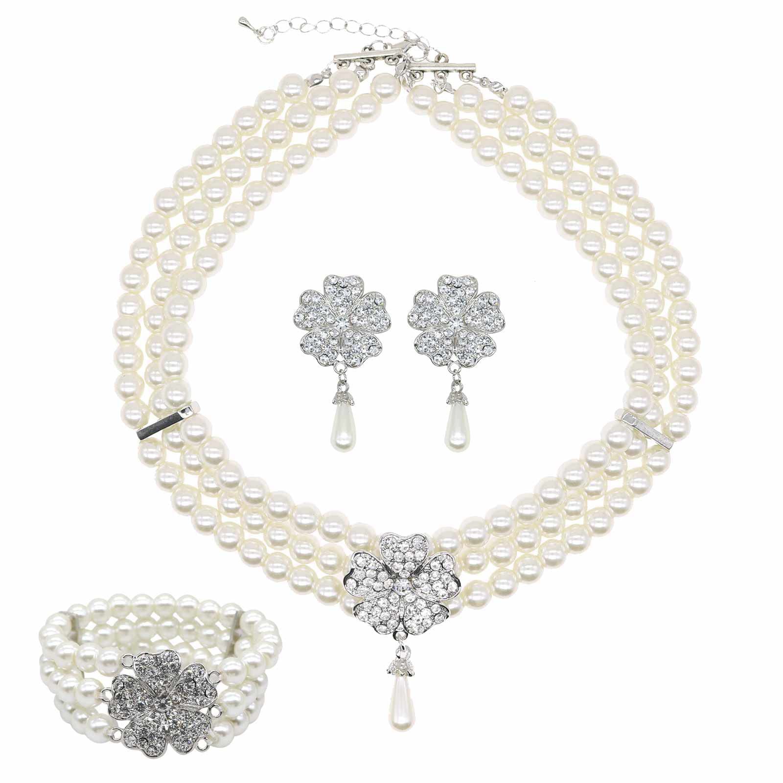 1920s1950s Imitation Pearl Nec - Pearl Trim Chain review and price