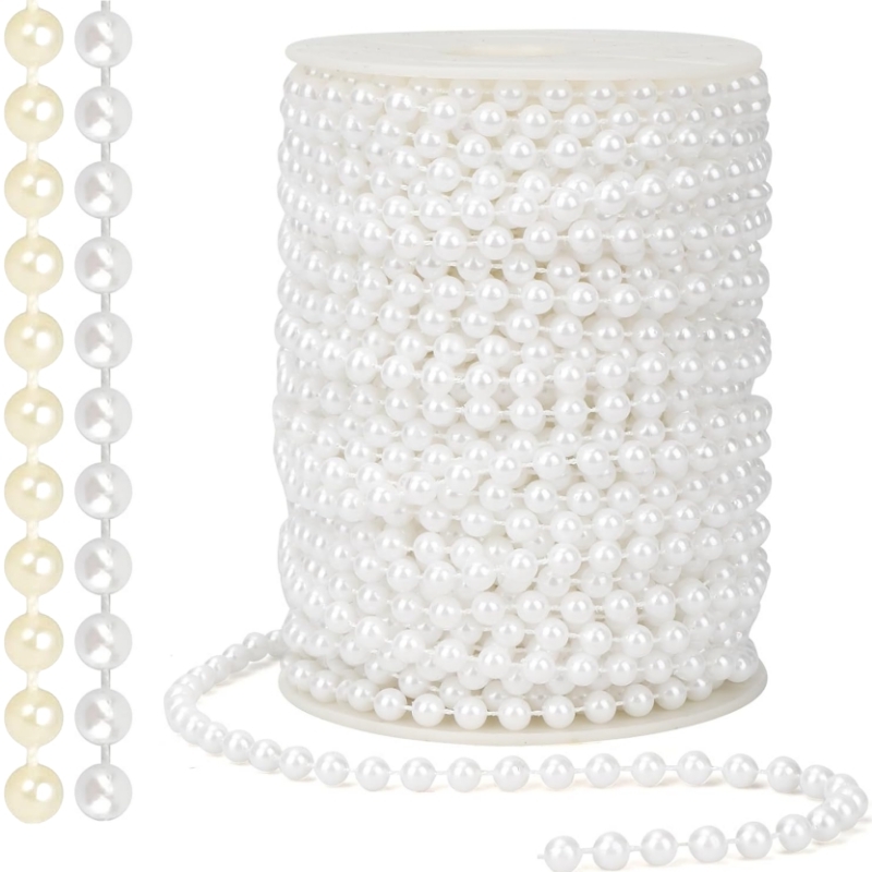 2/5m ABS Imitation Pearl Bead  - Pearl Trim Chain review and price