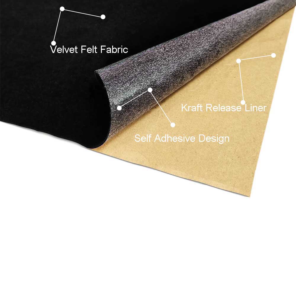 1 Roll 45 X 148cm Self-adhesiv - Velvet Ribbon Roll review and price