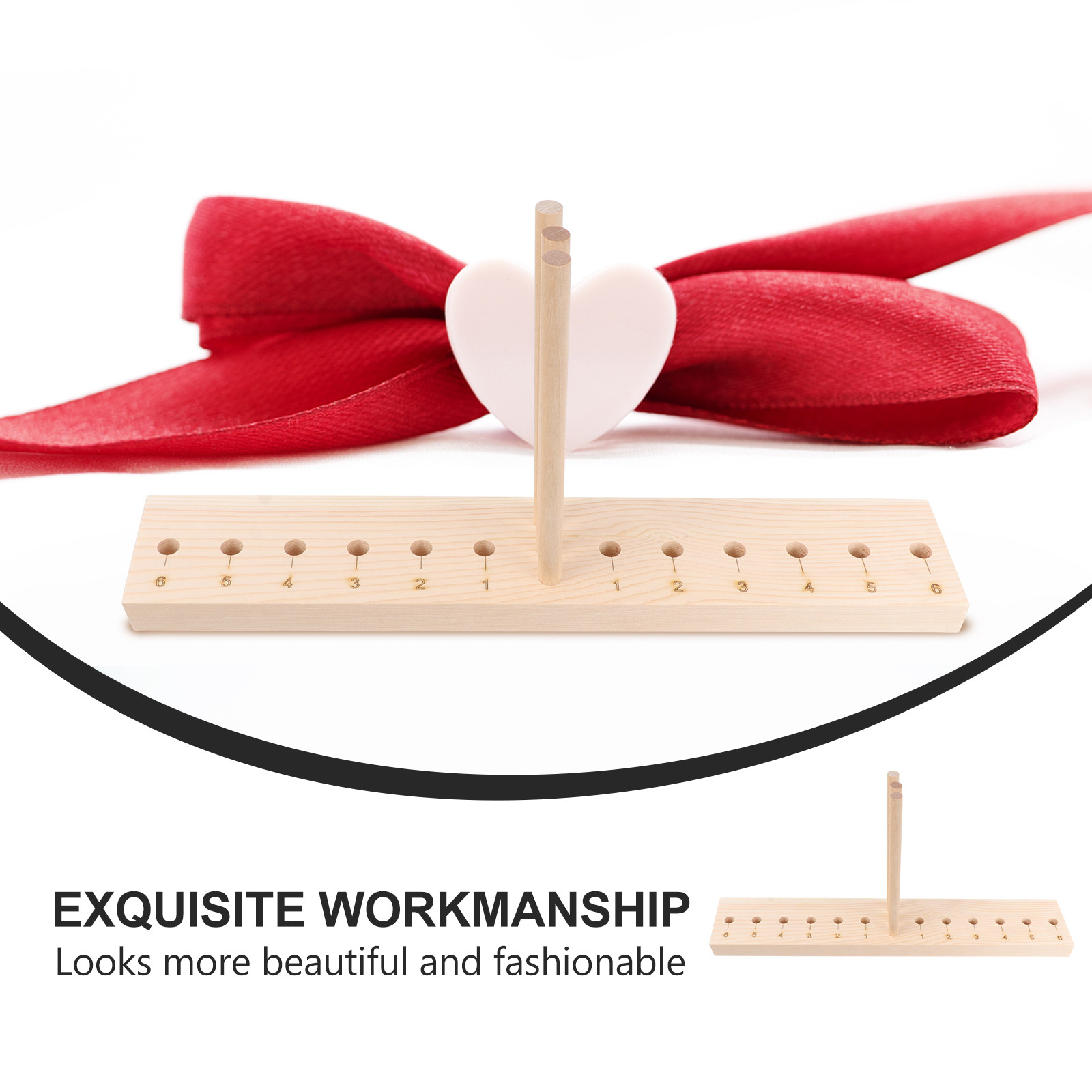 Wooden Bowknot Maker Tool for  - Pom Pom Maker Tool review and price