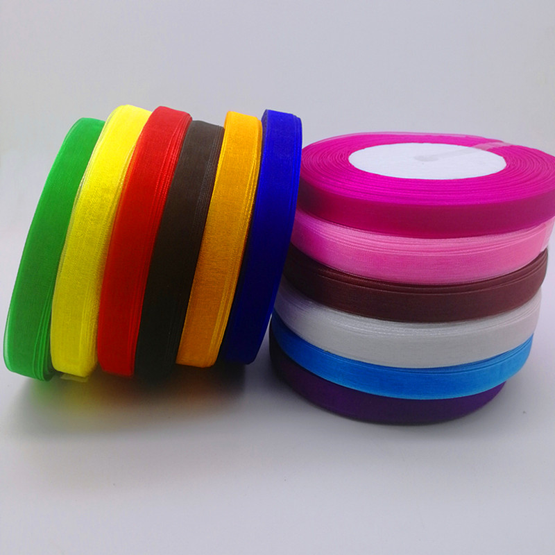 Hot 10mm 50Yards Spool Satin E - Organza Ribbon Spool review and price