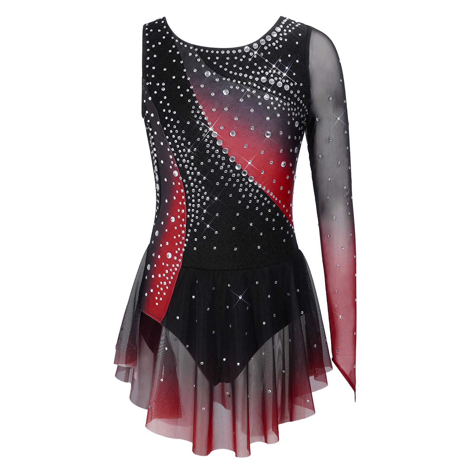 Kids Girls Lyrical Dance Figur - Rhinestone Banding Trim review and price