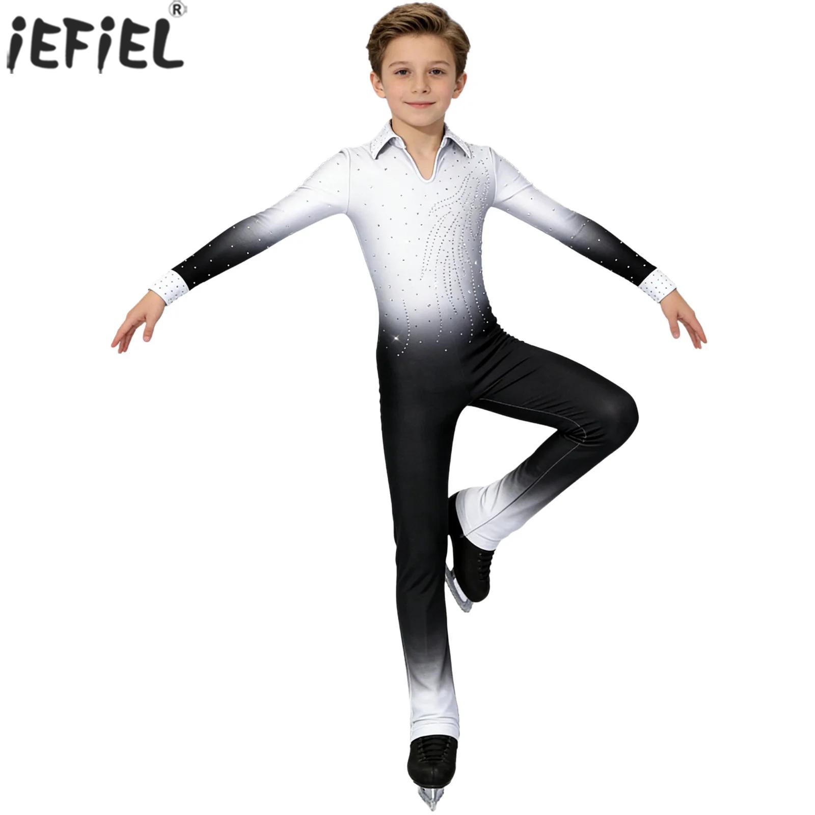 Kids Boys Figure Skating Dance - Rhinestone Banding Trim review and price