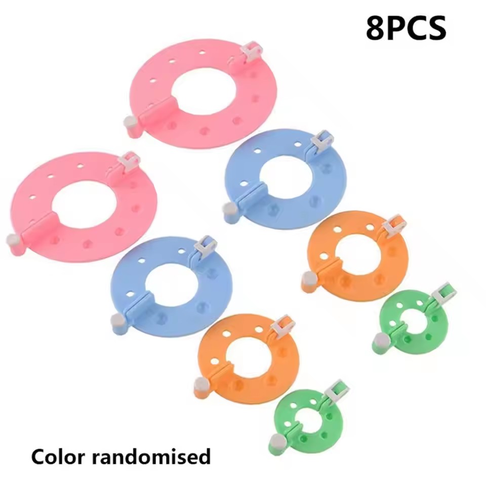 8PCS 4 Sizes Fluff Ball Weaver - Pom Pom Maker Tool review and price