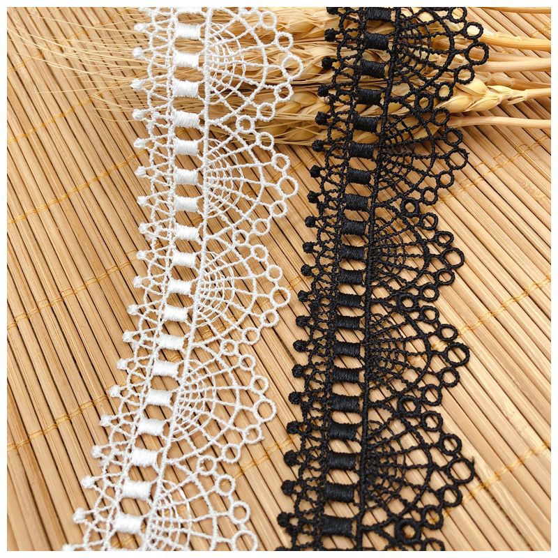Hollow Embroidery Clavicle Cha - Lace Ribbon Trim review and price