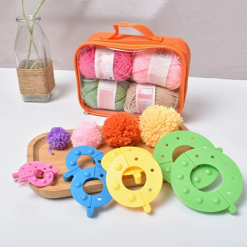 8PCS 4Sizes Fluff Ball Weaver  - Pom Pom Maker Tool review and price
