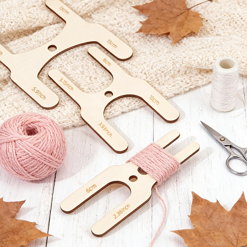4pcs Wooden Pom-Pom Maker Set  - Pom Pom Maker Tool review and price