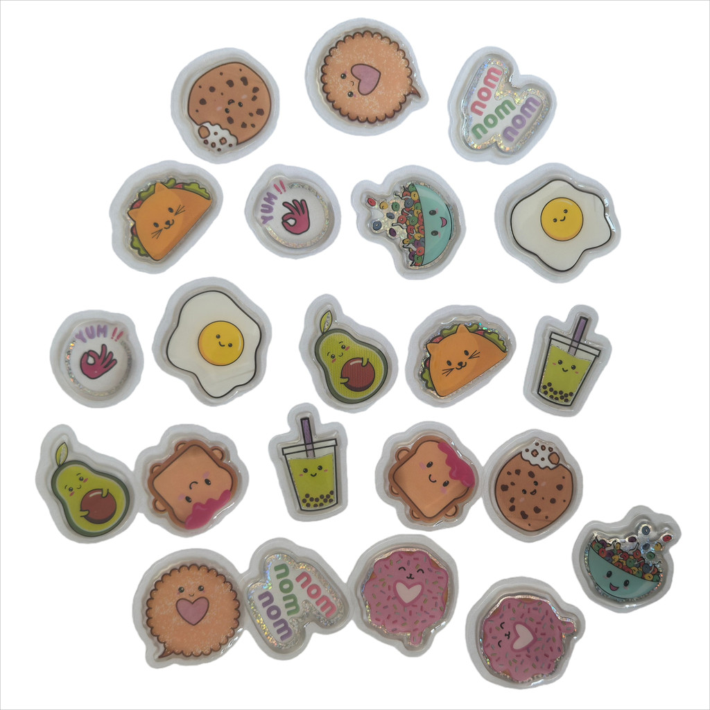 45 Pcs Adorable Epoxy Stickers - Craft Embellishment World review and price