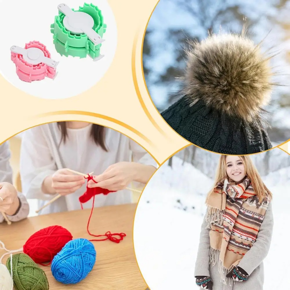 AC76-Pom Pom Maker Fluffs Ball - Pom Pom Maker Tool review and price