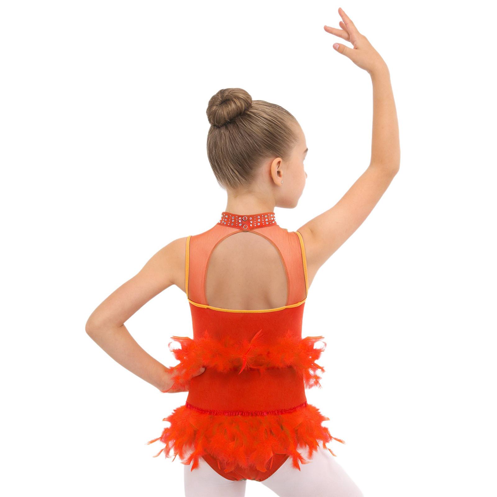 Kids Girls Latin Ballet Dance  - Rhinestone Banding Trim review and price